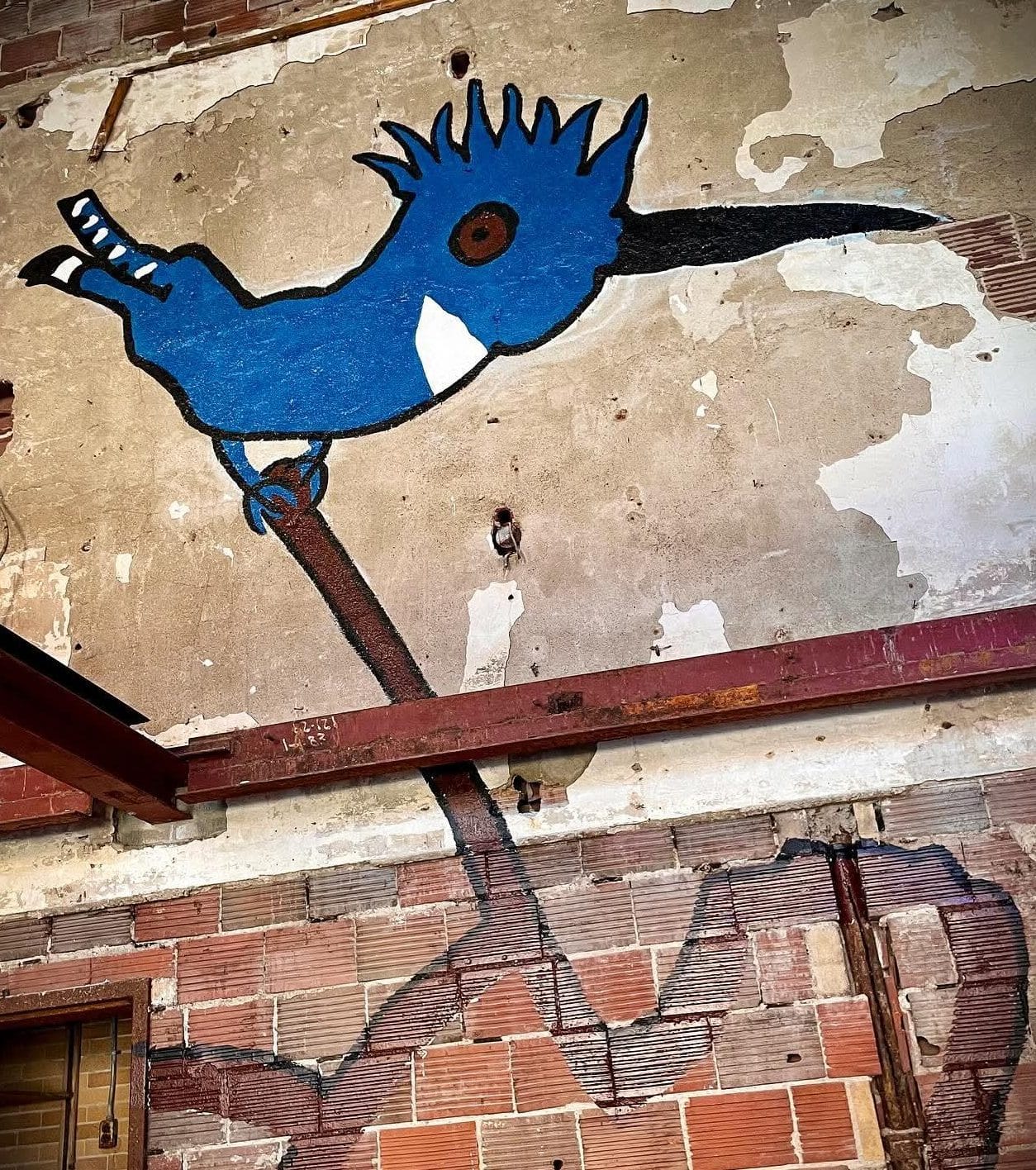 Kingfisher mural in Tribune Building | Neighborhood North