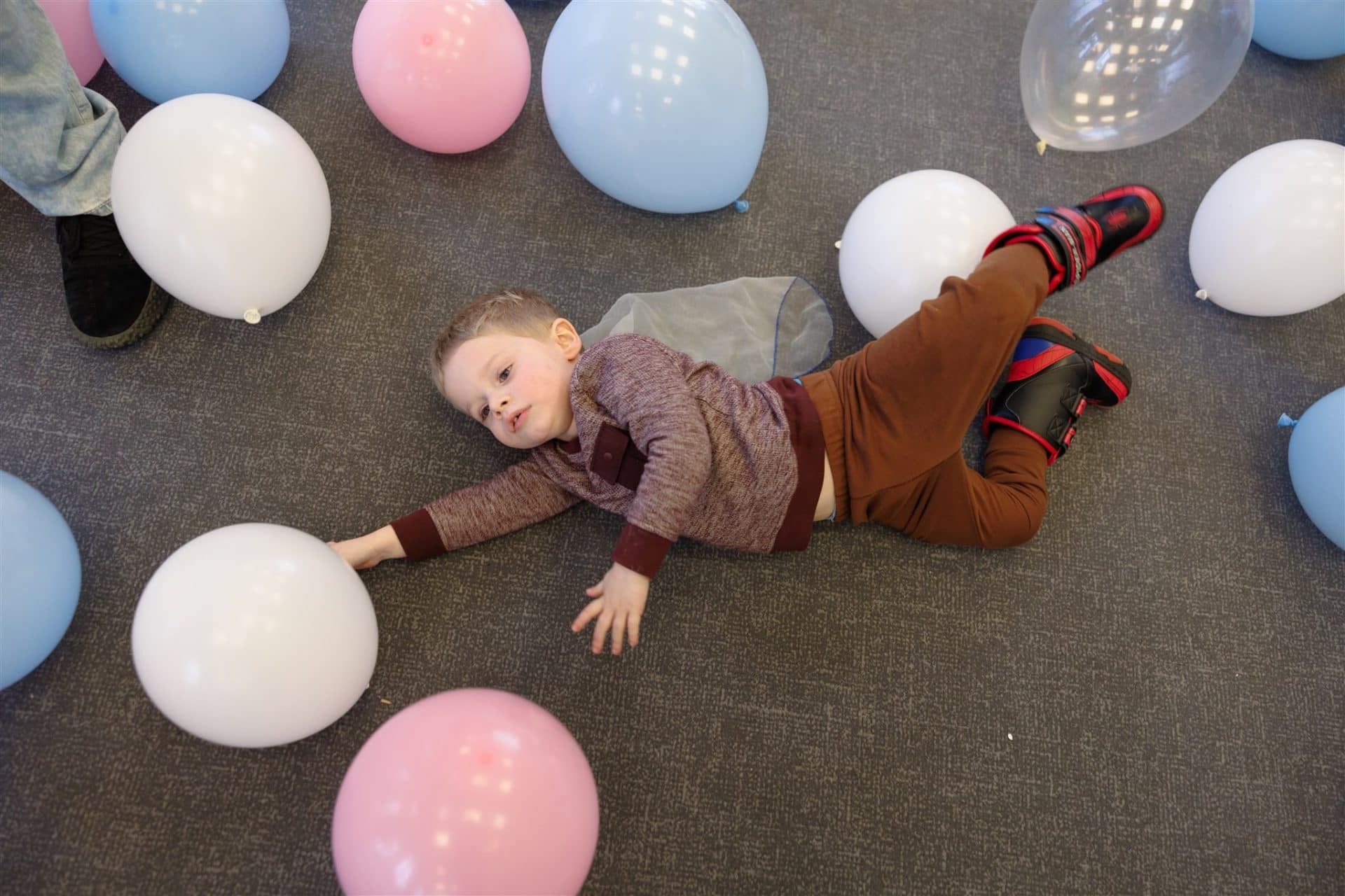 Playing with balloons at a birthday party in Beaver County | Neighbordhood North