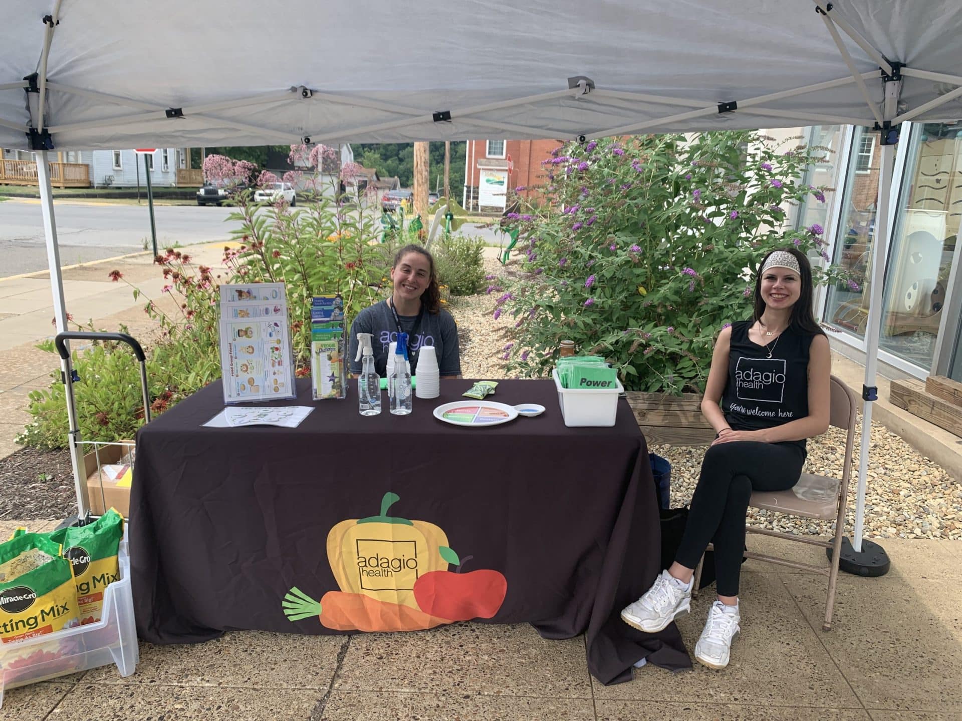 Volunteering at the booth in Beaver County | Neighborhood North