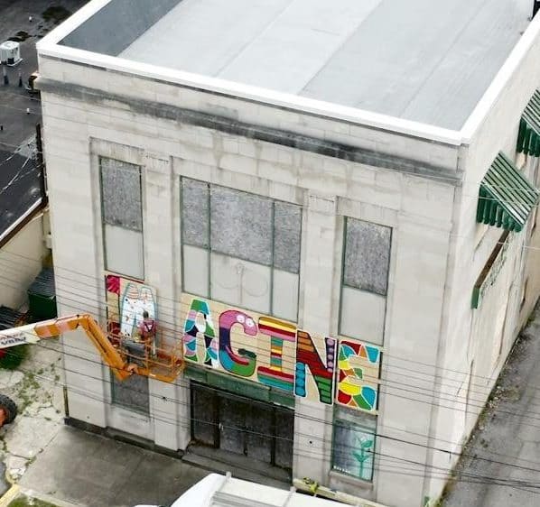 IMAGINE Mural at the Tribune Building | Neighborhood North