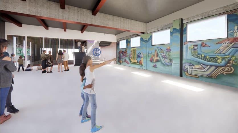 Interior concept Tribune Building in Beaver County | Neighborhood North