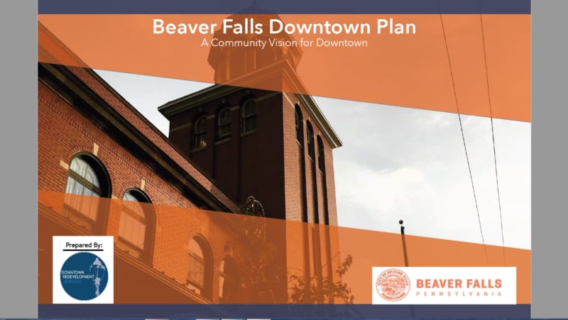 cover for beaver falls downtown plan